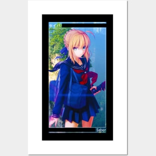 Saber (Fate Series) Posters and Art